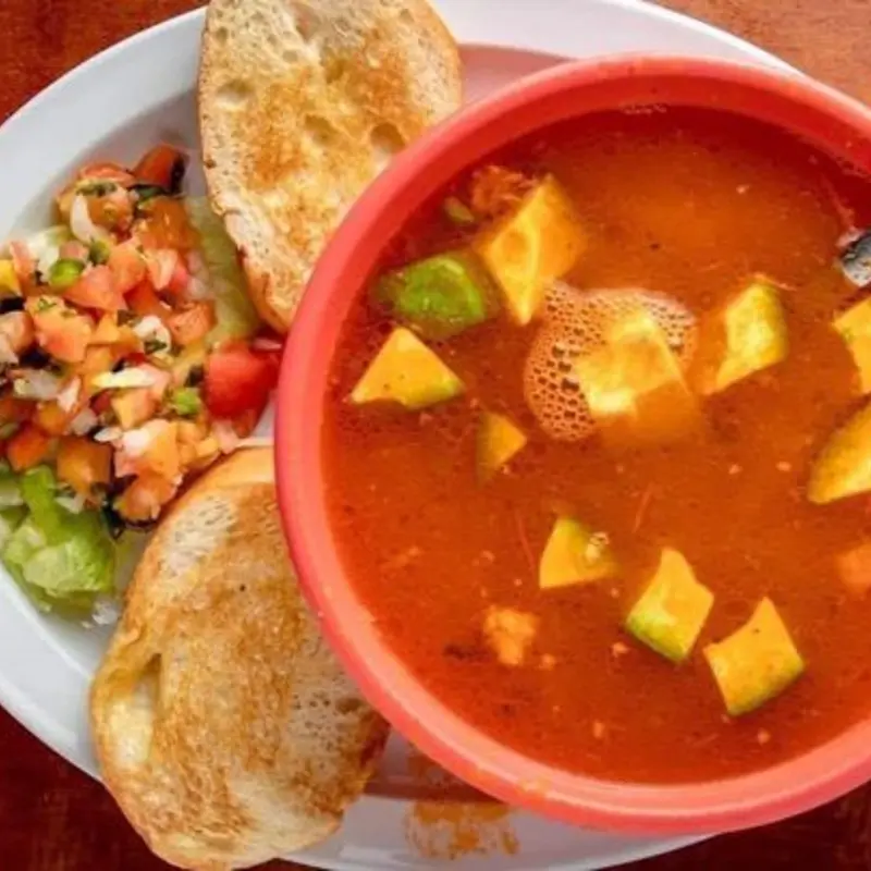 Large Chicken Soup at Barcenas Mexican Grill- Pearland 1930 Pearland Parkway STE 106