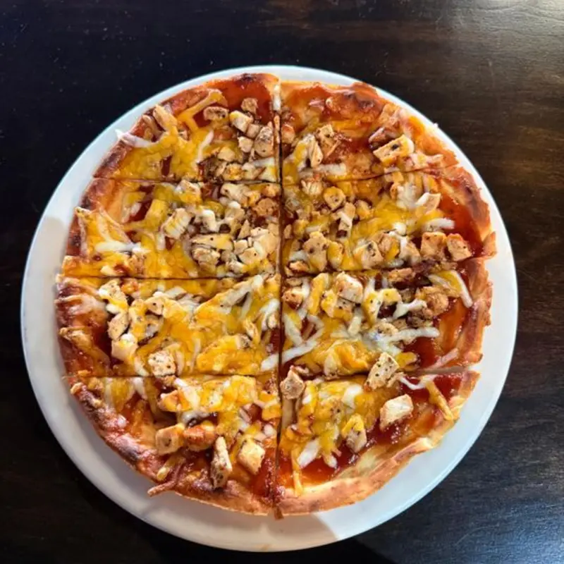 BBQ Chicken Flatbread at Hometown Sports Bar & Grill - Pearland