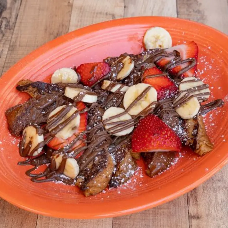 Nutella Strawberry Banana French Toast