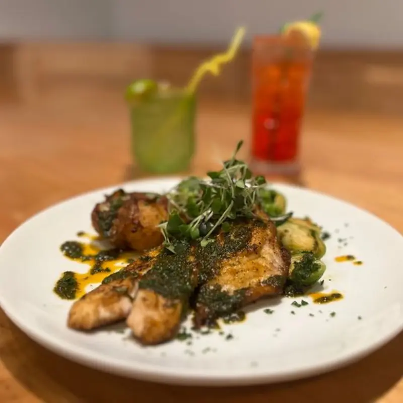 Blackend Red Snapper at Good Vibes Coastal Kitchen, LLC Pearland