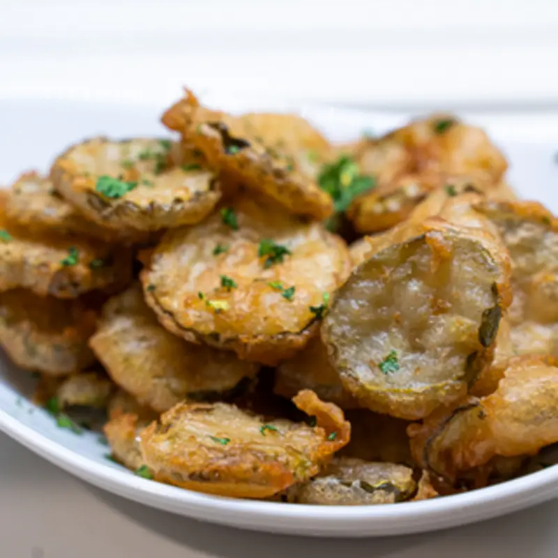 Fried Pickles at Good Vibes Coastal Kitchen, LLC Pearland