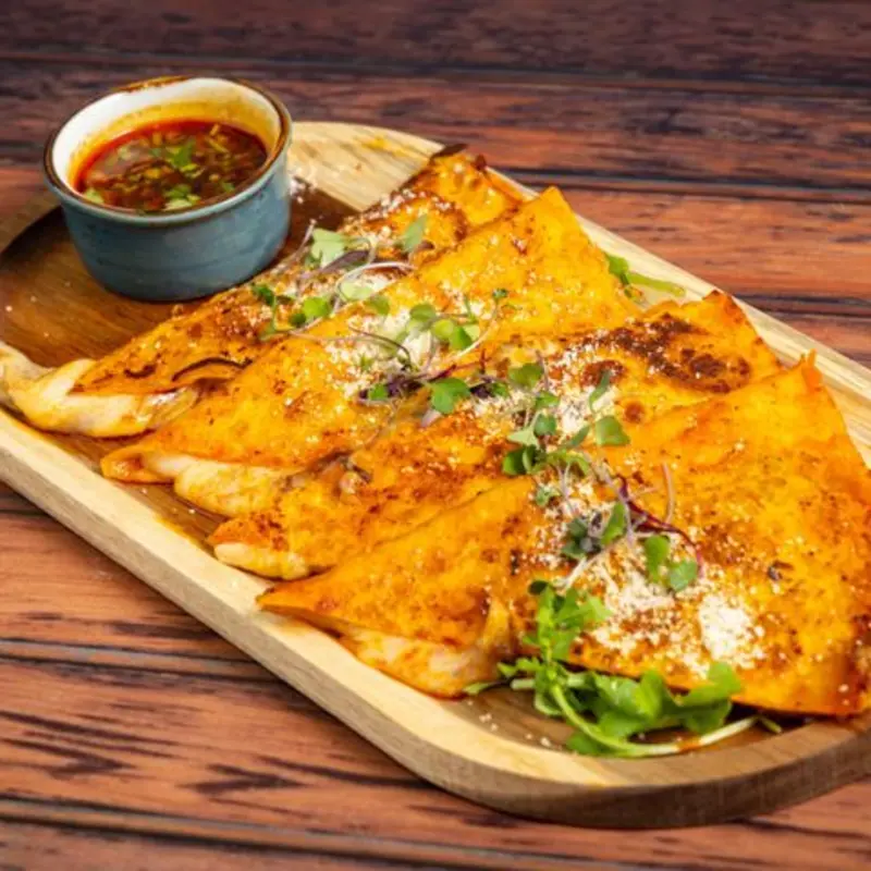 Birria Quesadilla at Dos Pecados 2019 Harrison Street