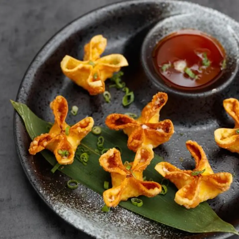 Fried Crab Wonton at Hoshi & Sushi Hollywood