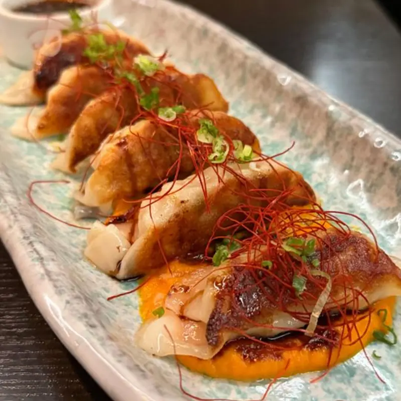 Gyoza at Hoshi & Sushi Hollywood