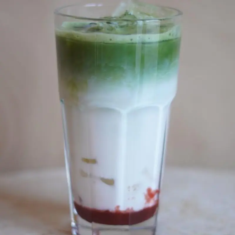 Iced Strawberry Matcha