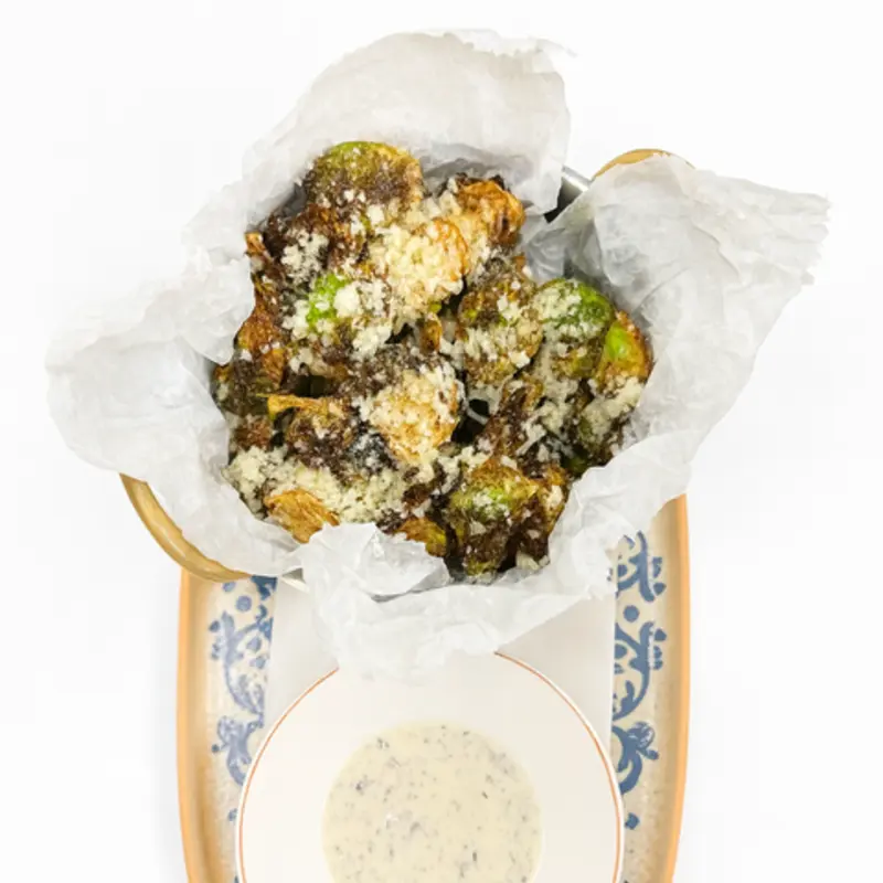 Crispy Truffle Brussels sprouts at LeMonica 1817 N YOUNG CIRCLE