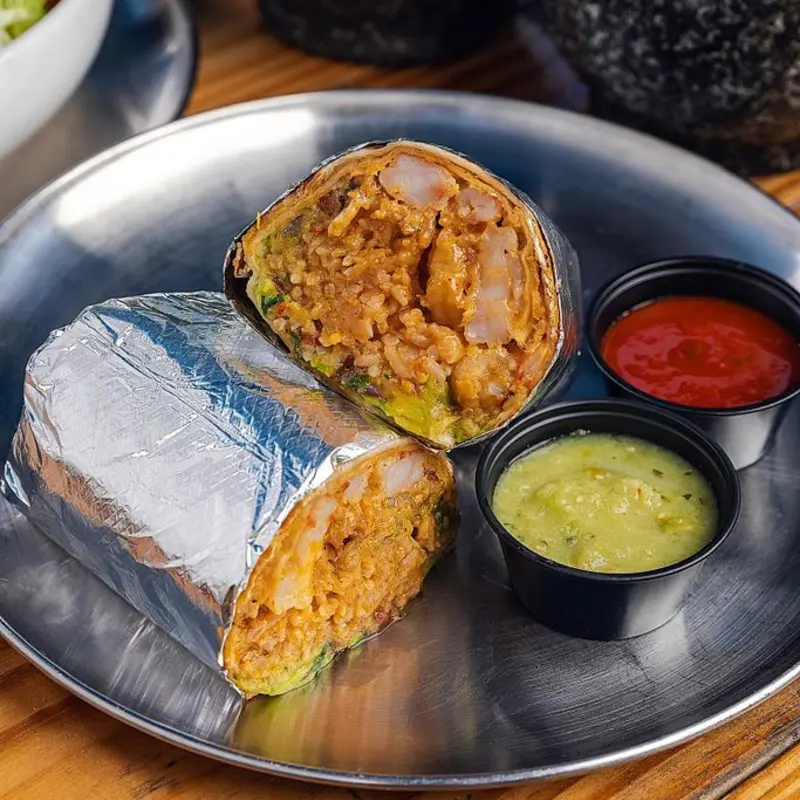 SHRIMP BURRITO
