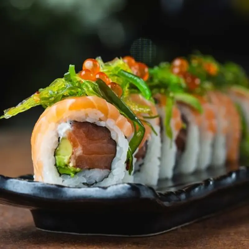 Alaska Special Roll at Taikin Asian Cuisine
