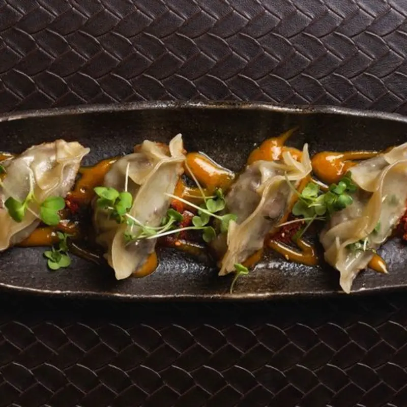 Gyozas at Taikin Asian Cuisine