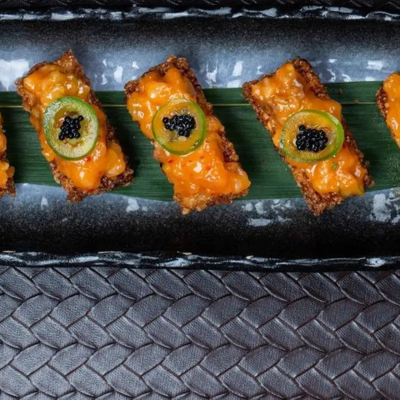 Mayan Montaditos at Taikin Asian Cuisine