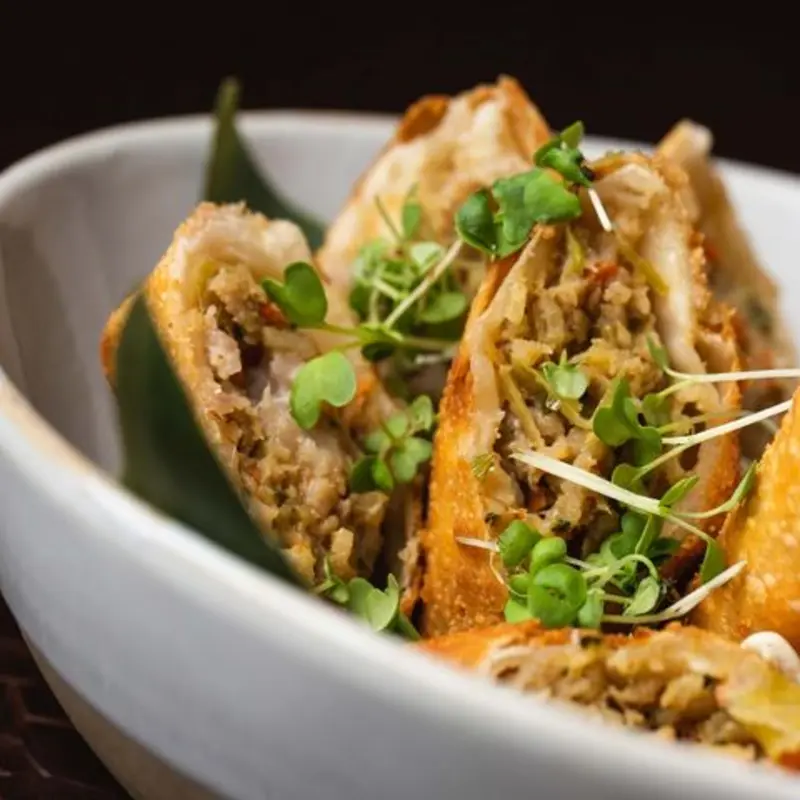 Spring Rolls at Taikin Asian Cuisine