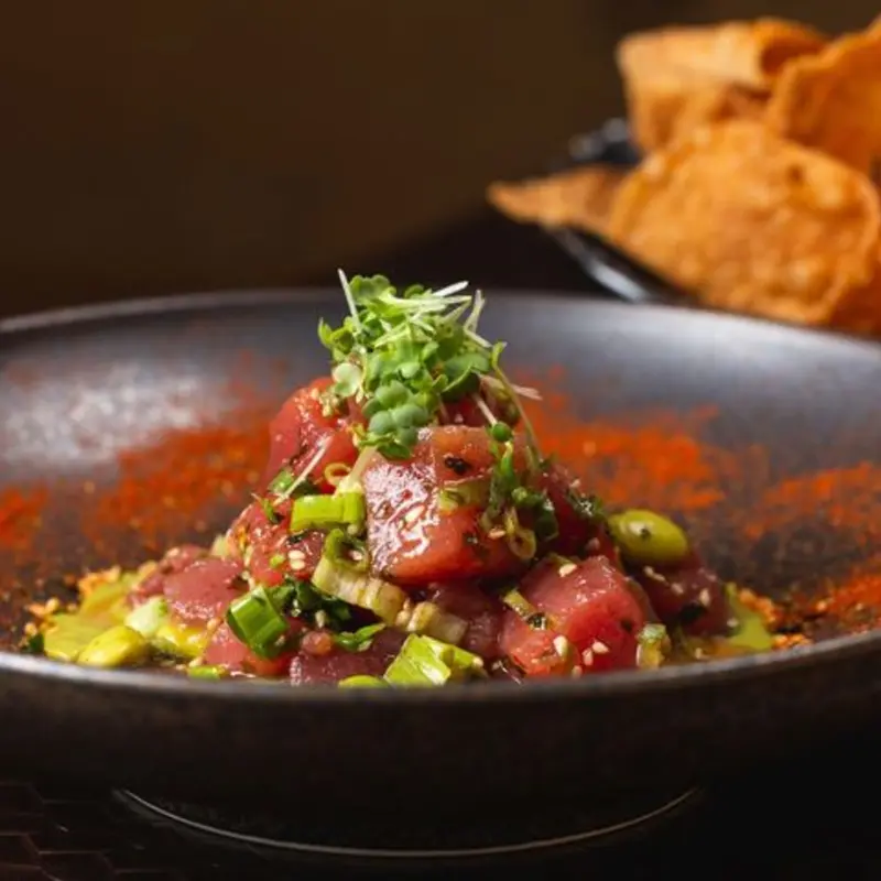 Tuna Tartare at Taikin Asian Cuisine
