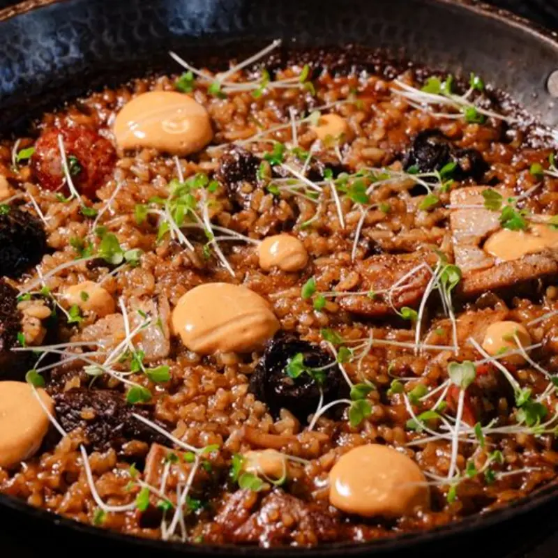Paella Iberica - Montaña at La Tremenda