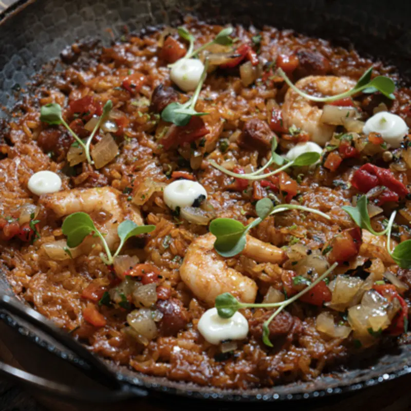 Paella Shrimp & Chistorras Special