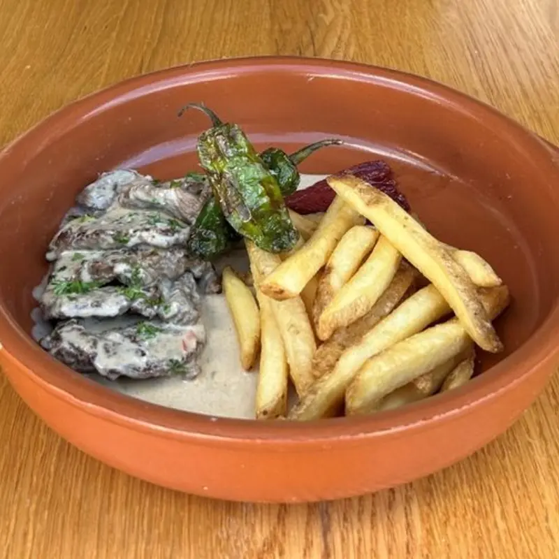 Bistro Steak Solomillo with Blue Cheese Sauce