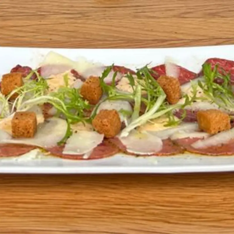 Carpaccio de Res at Bulla Gastrobar Doral