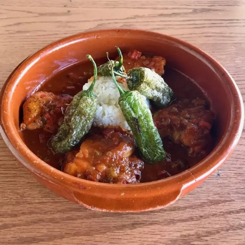 Chicken al Chilindron at Bulla Gastrobar Doral