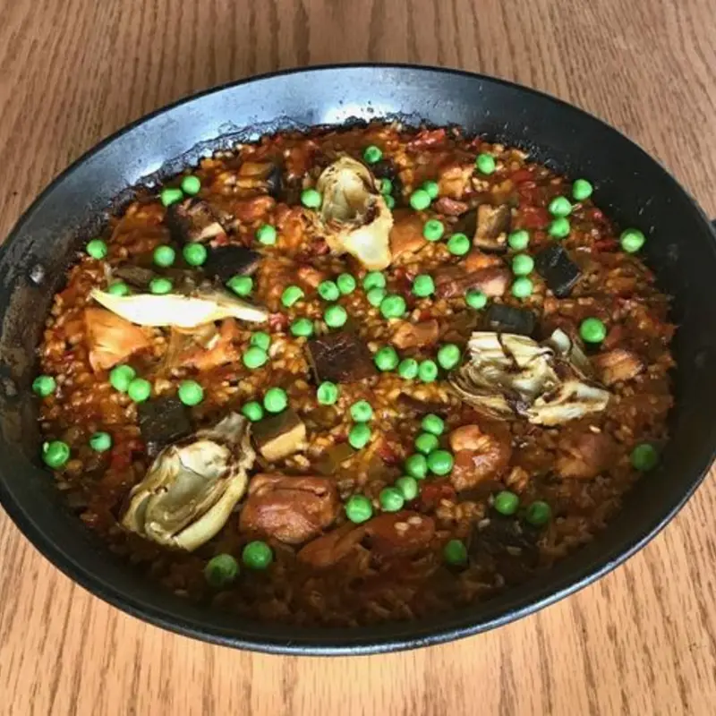 Chicken Paella at Bulla Gastrobar Doral