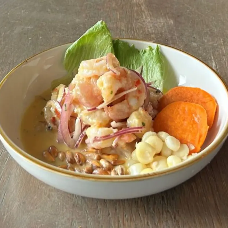Ceviche Cremoso de Aji Amarillo at Pisco y Nazca Doral-