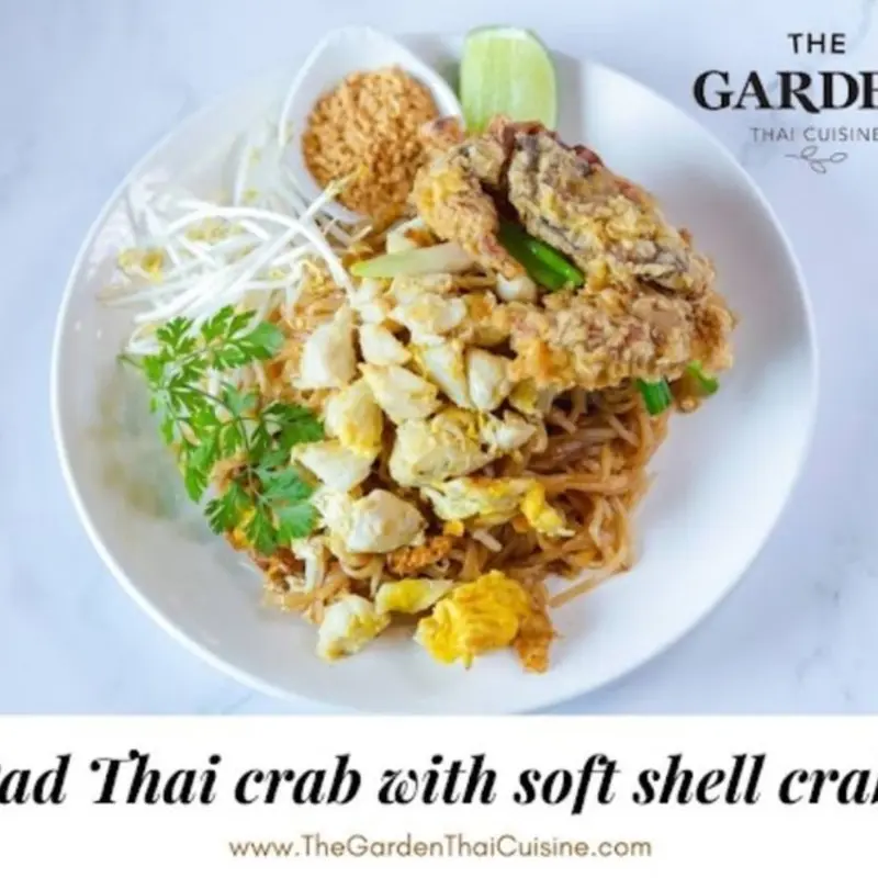 Double Crab Pad Thai at Garden Thai - Galveston 216 Tremont St Galveston 77550