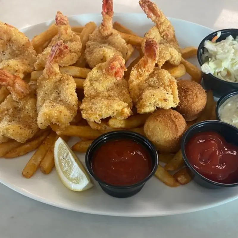 Fried Texas Gulf Shrimp at Katie's Seafood House