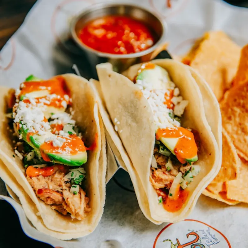 Carnitas Tacos at The Spot - Galveston