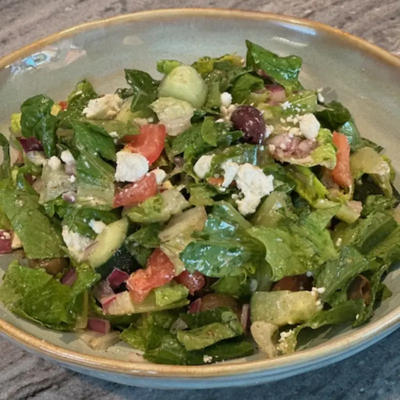 Greek Salad at The Spot - Galveston