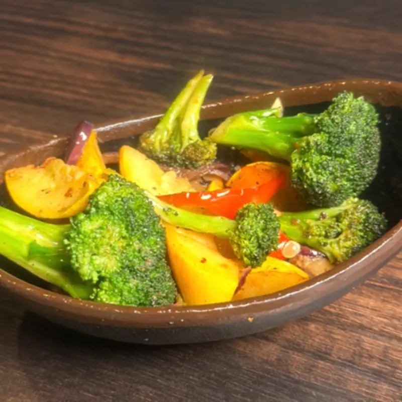 Grilled Vegetables at The Spot - Galveston