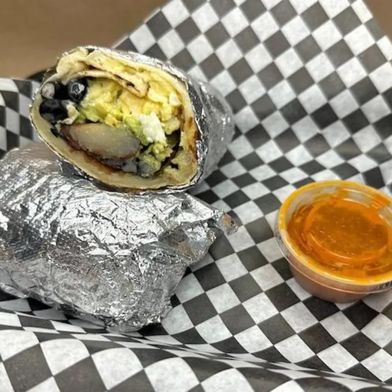 Breakfast Burrito at Gonzalo's American Bistro