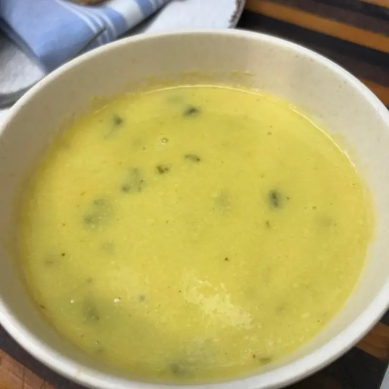 Corn Soup at Gonzalo's American Bistro