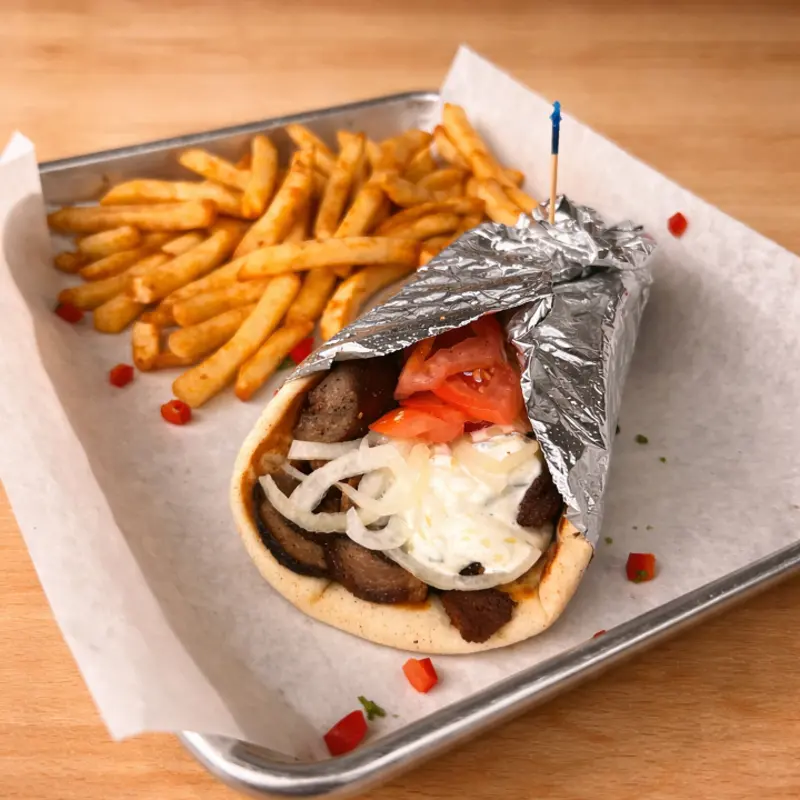 Classic Gyro at Cajun Greek