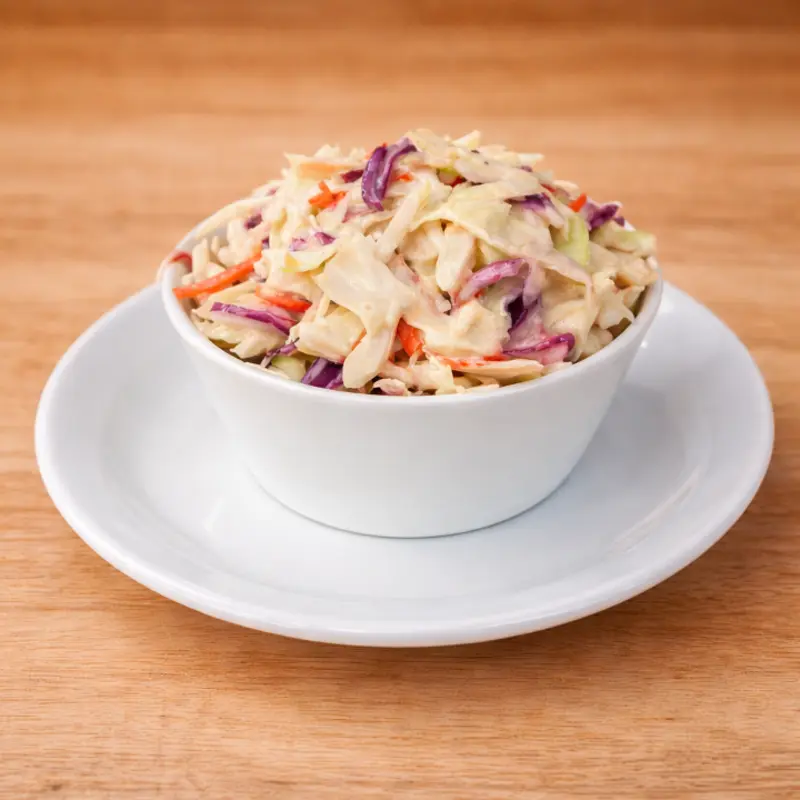 Coleslaw at Cajun Greek