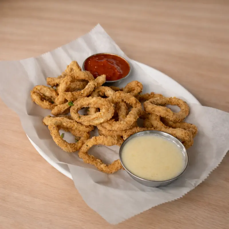 Fried Calamari at Cajun Greek