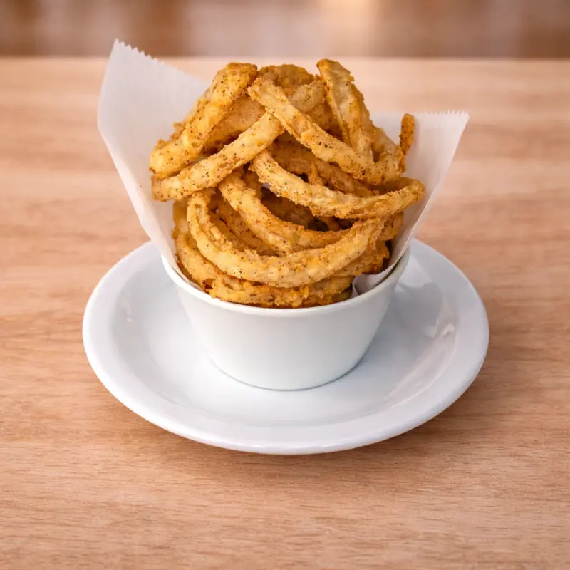 Homemade Onion Rings at Cajun Greek