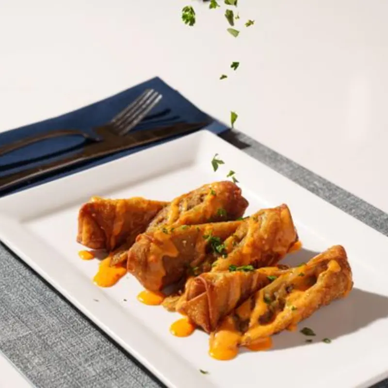 Boudin Egg Rolls
