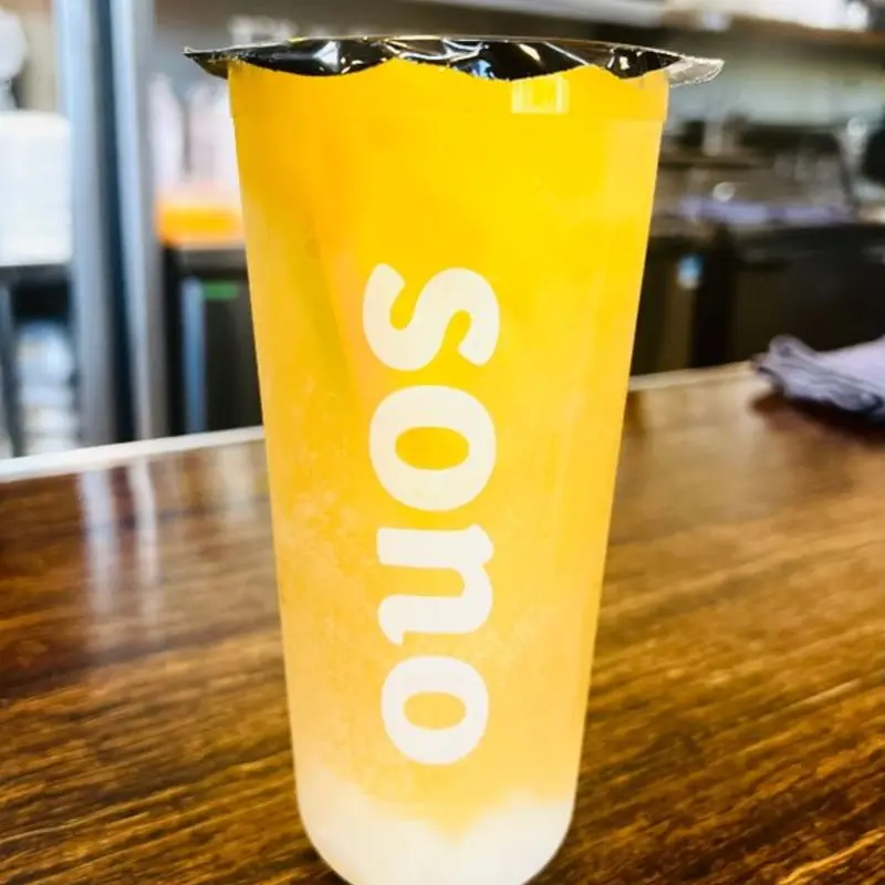 Golden Orange Splash
