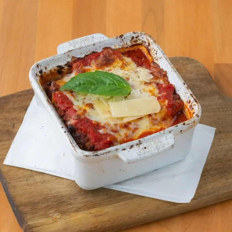 21. LASAGNA AL FORNO at Vespa Healthy Italian Café Sedona
