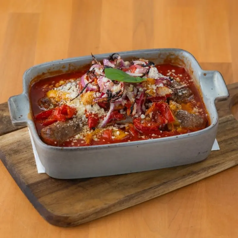 22. SAUSAGE & PEPPERS at Vespa Healthy Italian Café Sedona