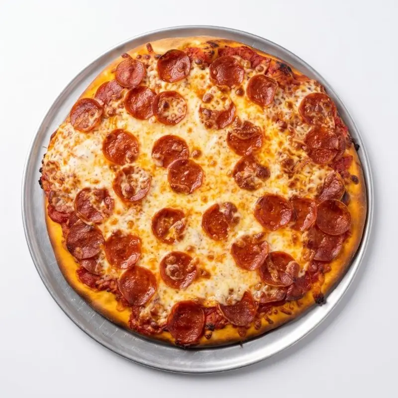 Double Barrel Pepperoni Pizza