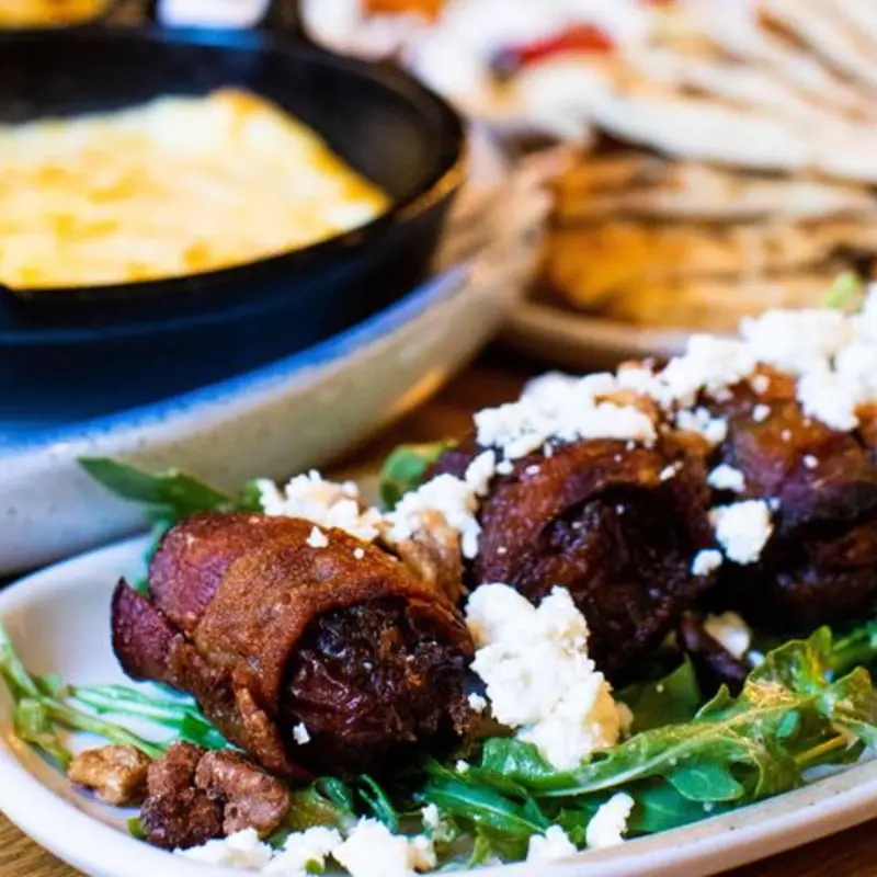 Bacon Dates at Taverna Mediterranean Kitchen