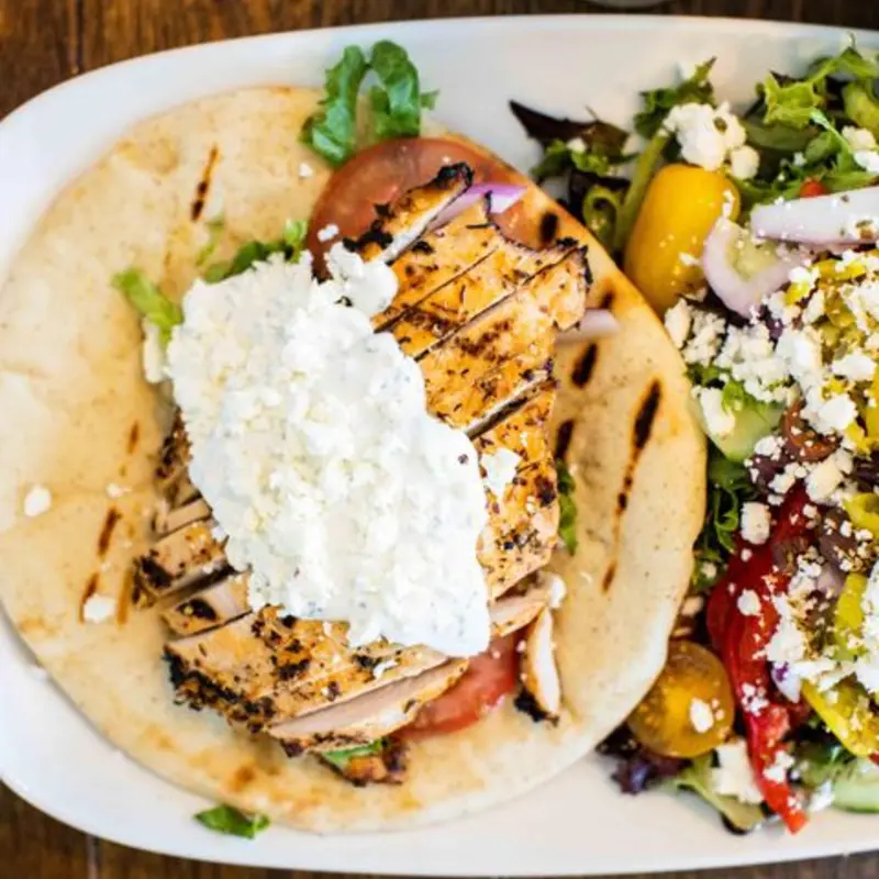 Grilled Chicken Pita at Taverna Mediterranean Kitchen