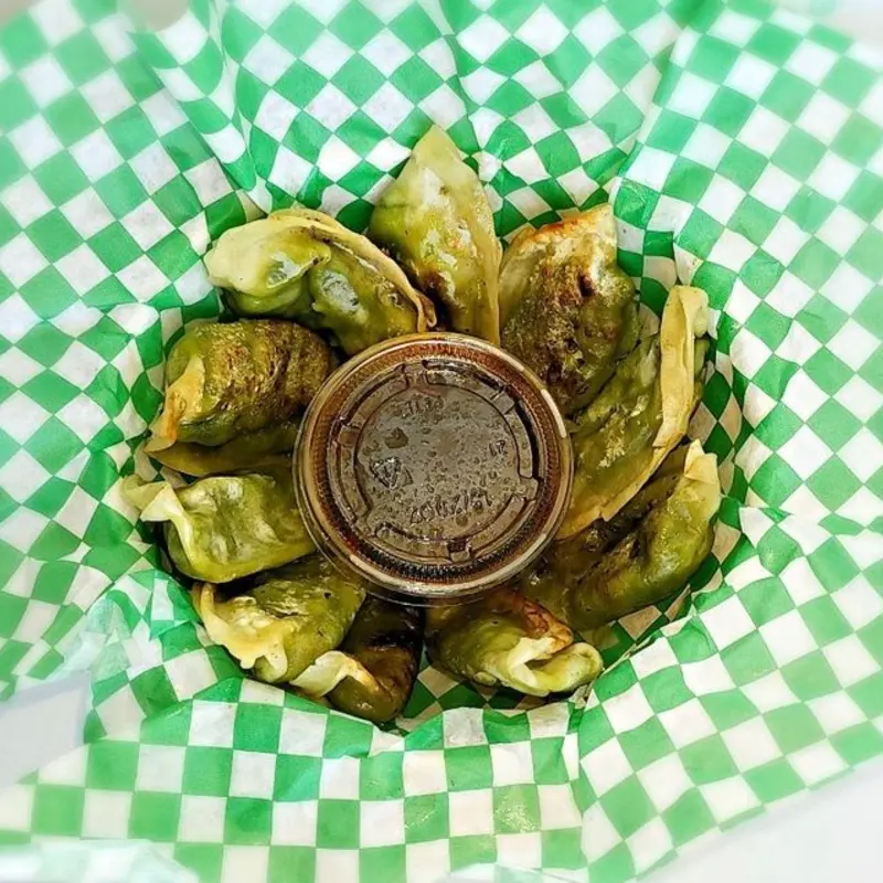 Veggie Gyoza at Sono Kitchen & Boba - Flagstaff