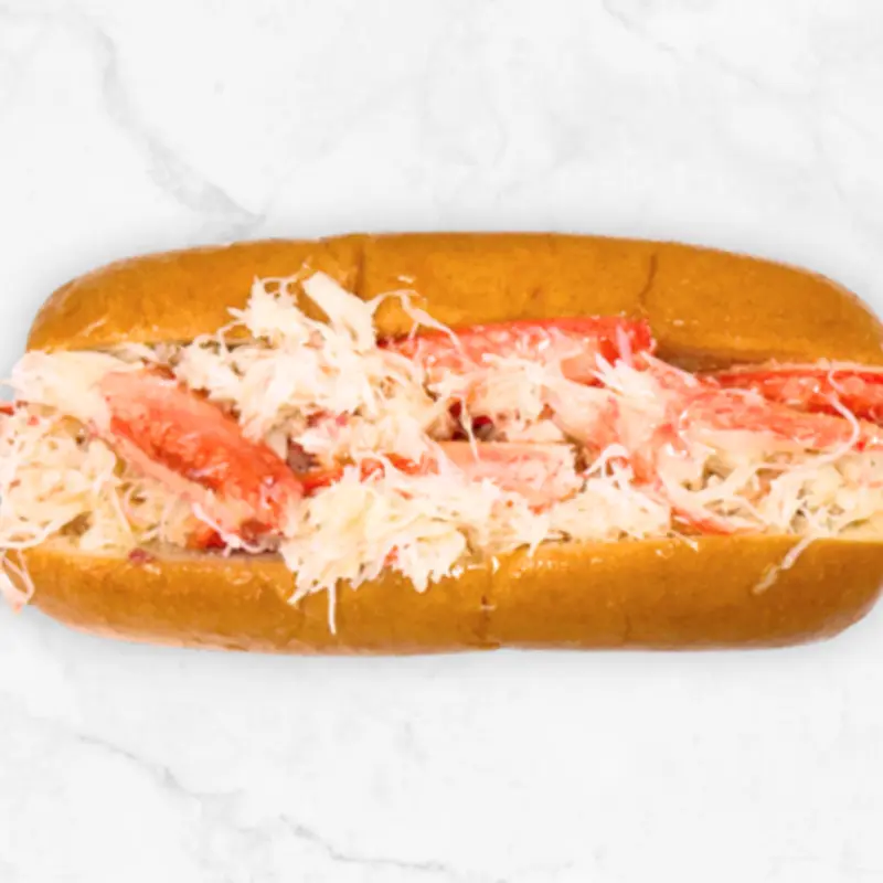 Warm Snow Crab Roll at Angie's Lobster & Prime Grill Milton & Riordan