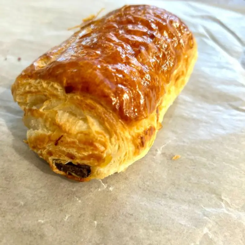 Pain Au Chocolate Croissant at Flagstaff Baking Co 119 South San Francisco Street