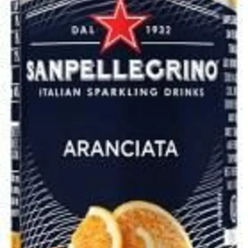 san pelligrino aranciata orange