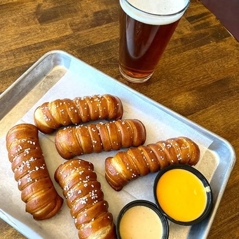 Bavarian Pretzels at Beaver Street Brewery