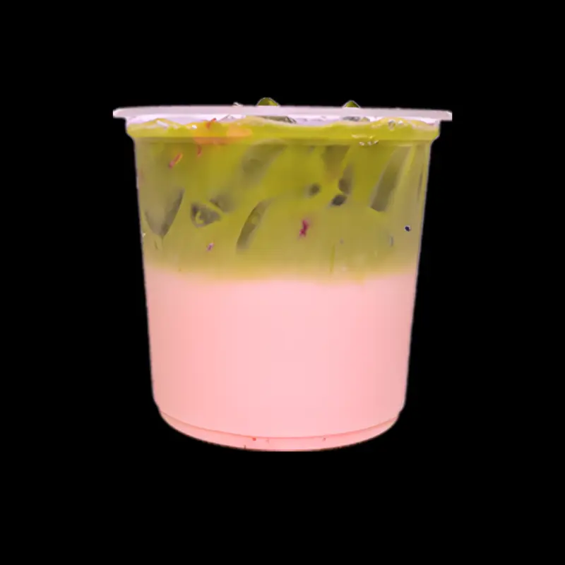 Strawberry Matcha at Sumo Snow Express - Glendale