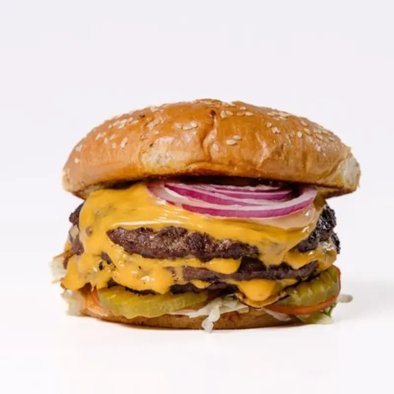 #2 Double Burger at Lennys Burger Glendale