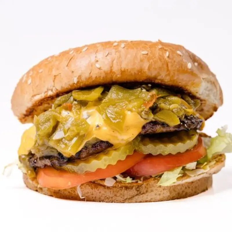 #8 Hatch Green Chile Cheeseburger