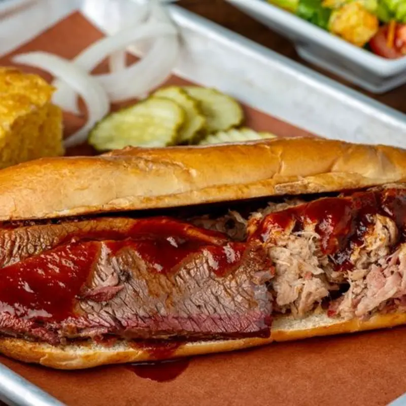 Jumbo Sandwich at Joe's Real BBQ